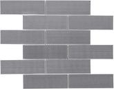 2X6 Stainless Steel Brick Metallic Subway Mosaic Wall Tile for Kitchen Backsplash, Bathroom Shower, Accent Decor